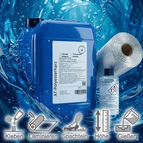 Reparaturharz gfk set - ,